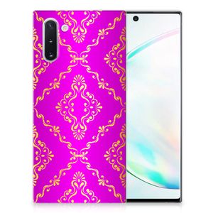 Siliconen Hoesje Samsung Galaxy Note 10 Barok Roze