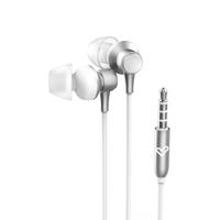 Energy Sistem Metallized in-ear hoofdtelefoon (microfoon, 3,5 mm jackstekker, aluminium, gerecyclede kunststof), wit