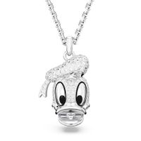 Swarovski 5668775 Ketting Donald Duck Disney 100 zilverkleurig-zwart-wit 42-49 cm - thumbnail