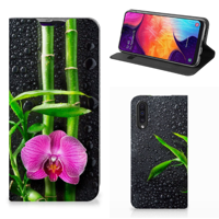 Samsung Galaxy A50 Smart Cover Orchidee