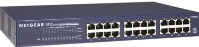 Netgear ProSAFE Unmanaged Switch - JGS524 - 24 Gigabit Ethernet poorten 10/100/1000 Mbps Netgear ProSAFE Unmanaged Switch - JGS524 - 24 Gigabit Ethernet poorten 10/100/1000 Mbps