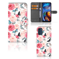 Motorola Moto E32 | Moto E32s Hoesje Butterfly Roses