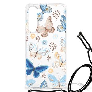 Case Anti-shock voor Samsung Galaxy S23 Plus Vlinder