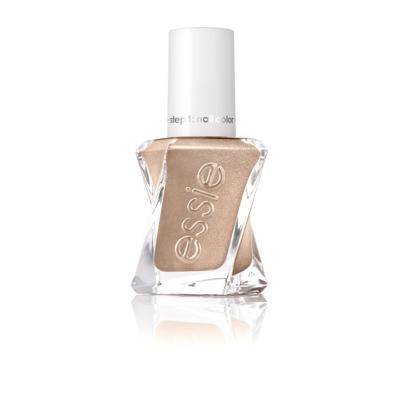 Essie gel couture - 488 daring damsel - goud - langhoudende nagellak - 13,5 ml