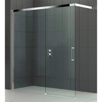 Novellini Rose PHB schuifdeur voor inloop met muursteun 177/180x200cm rechts chroom/helder ROSEPHB177D1K