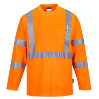 Portwest S191 Hi-Vis Long Sleeved T-Shirt