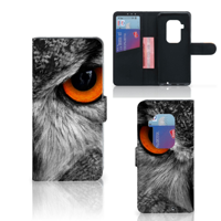 Motorola One Zoom Telefoonhoesje met Pasjes Uil