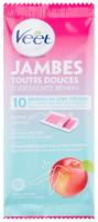 Veet Zijdezachte Benen Waxstrips - 10 Stuks