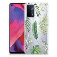 OPPO A74 5G | A54 5G TPU Case Leaves - thumbnail