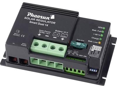 Phaesun Smart Duet 14 Laadregelaar voor zonne-energie Serie 12 V 14 A Phaesun Smart Duet 14 Laadregelaar voor zonne-energie Serie 12 V 14 A