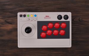 8Bitdo Arcade Stick Grijs Bluetooth/USB Joystick Analoog/digitaal Nintendo Switch, Nintendo Switch Lite, PC