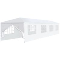 Partytent 3x12 m wit