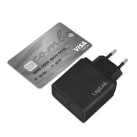 LogiLink PA0258 USB-oplader 18 W Binnen, Thuis Uitgangsstroom (max.) 3000 mA Aantal uitgangen: 1 x USB-C bus (Power Delivery) - thumbnail