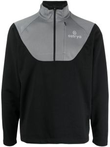 Ostrya veste Rove à col zippé - Noir