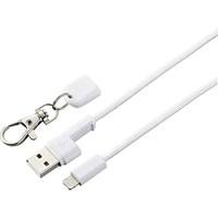 Renkforce Apple iPad/iPhone/iPod aansluitkabel [1x USB 2.0 stekker A - 1x Apple Lightning-stekker] 0,95 m wit