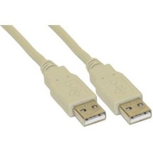 InLine 34305H USB-kabel 0,5 m USB A Beige