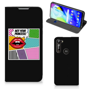 Motorola Moto G8 Power Hippe Standcase Popart Princess