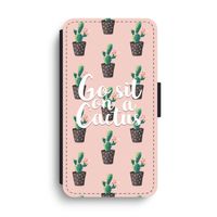 Cactus quote: iPhone XS Max Flip Hoesje - thumbnail