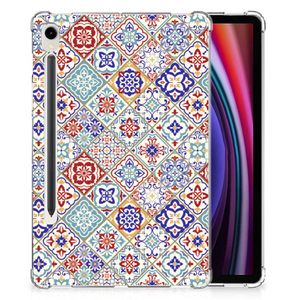 Samsung Galaxy Tab S9 Tablet Back Cover Tiles Color