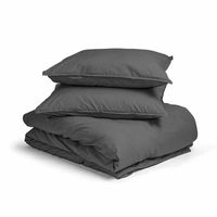 Dekbed Discounter Dekbedovertrek Egyptisch Katoen 1-Persoons (140x200/260 cm + 1 Kussensloop), Kleur: Creme Dekbedovertrek