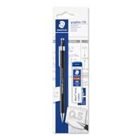 STAEDTLER 7785ABK25D Grafiet 778 Mechanisch Potlood - 0,7 mm (Pack van 1 + Lood navullingen)