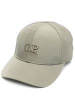 C.P. Company casquette à logo brodé - Vert