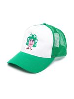 Caroline Bosmans casquette à motif brodé - Vert