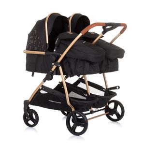 Duo Kinderwagen Chipolino Duo Smart zwart, incl. luiertas