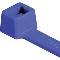 HellermannTyton 111-03008 T30R-PA66-BU Kabelbinder 150 mm 3.50 mm Blauw Weerstabiel 100 stuk(s) - thumbnail