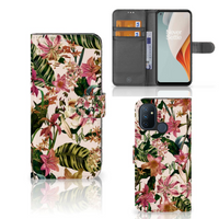 OnePlus Nord N100 Hoesje Flowers - thumbnail