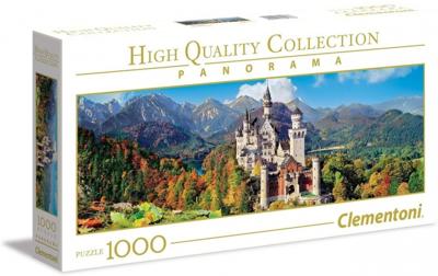 Clementoni legpuzzel Panorama Neuschwanstein 1000 stukjes Clementoni legpuzzel Panorama Neuschwanstein 1000 stukjes