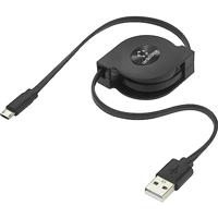 Renkforce USB-kabel USB 2.0 USB-A-stekker, USB-Micro-B-stekker, 80,00 cm, zwart RF-4352332