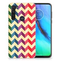 Motorola Moto G Stylus TPU bumper Zigzag Multi Color