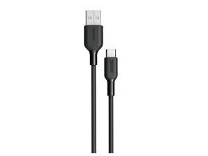 TRONIC Oplaad- en datakabel USB-C, USB-A en Micro  (Zwart, USB-A naar USB-C)