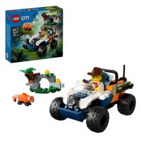 Lego LEGO City 60424 Jungleonderzoekers: Rode Panda-Missie met Terreinwagen - thumbnail