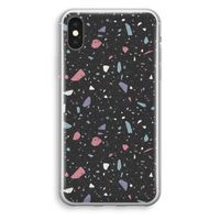 Terrazzo N°16: iPhone X Transparant Hoesje