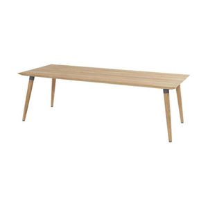 Hartman Sophie Studio Teak tuintafel 240 x 100 cm, met antraciet detail