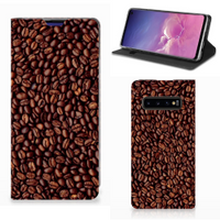 Samsung Galaxy S10 Flip Style Cover Koffiebonen