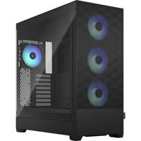 Pop XL Air RGB Black TG Clear Tint Big Tower behuizing - thumbnail