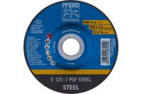 PFERD 69298071 E 125-7 PSF STEEL Afbraamschijf gebogen Diameter 125 mm 5 stuk(s) - thumbnail