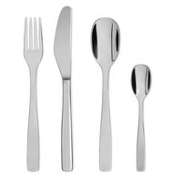 A DI ALESSI - Knifeforkspoon - Bestekset 6 p. 24-dlg monobloc