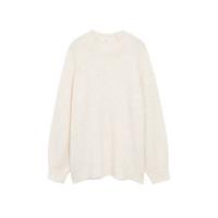 Mango gebreide trui met wol ecru