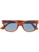 Persol lunettes de soleil à monture d'inspiration wayfarer - Orange - thumbnail