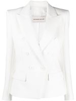 Alexandre Vauthier blazer croisé à revers pointus - Blanc - thumbnail