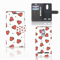 Lenovo K6 Telefoon Hoesje Hearts