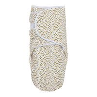 Meyco Swaddle inbakerdoek cheetah honey gold Maat