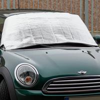 Premium Auto Zonnescherm Voorruit Aluminium - ca. 140 x 70 cm.