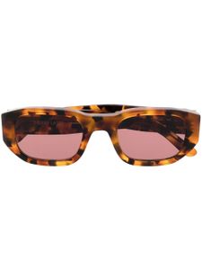 Thierry Lasry lunettes de soleil teintées à monture carrée - Marron