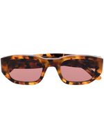 Thierry Lasry lunettes de soleil teintées à monture carrée - Marron - thumbnail