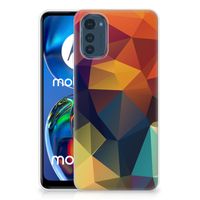 Motorola Moto E32/E32s TPU Hoesje Polygon Color - thumbnail